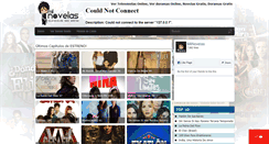 Desktop Screenshot of milnovelas.com